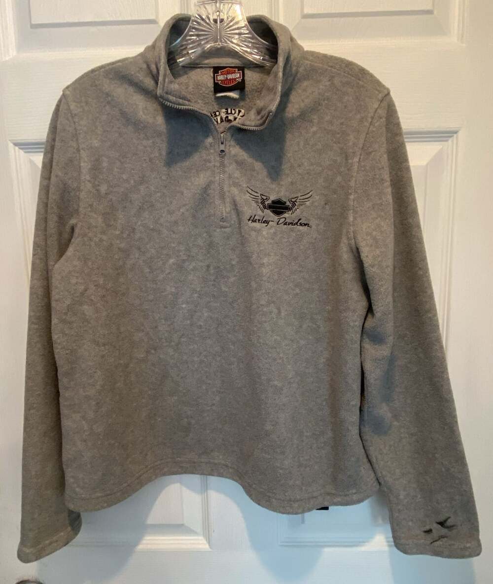 Harley-Davidson Fleece Quarter Zip Sweatshirt